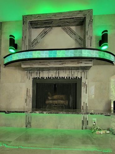 Albuquerque smart fireplace build