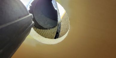 Microwave ductwork installation