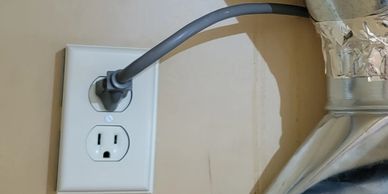 Microwave electrical installation