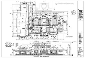 Construction plans drawings
Permit plans drawings