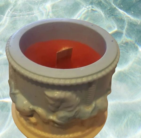 BOUGIE AVES SON POT EN JESOMITE