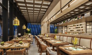 Lets all meet here for breakfast before the conference.