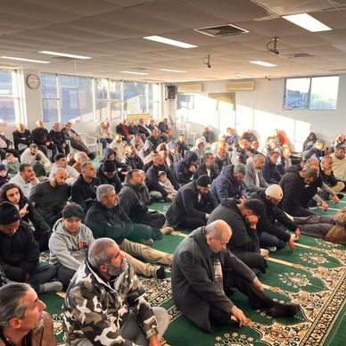 Our mosque community during eid
