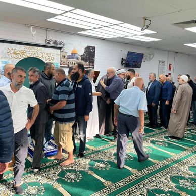 Our mosque community during Eid