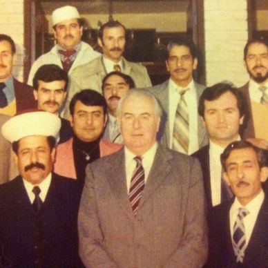 Sheikh Khaled Zeidan with the honourable Gough Whitlam.