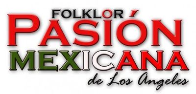 Logo for Folklor Pasión Mexicana de Los Angeles.