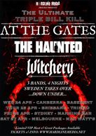 Triple bill kill Australian tour poster 2019 At the Gates The Haunted Witchery hardline media
