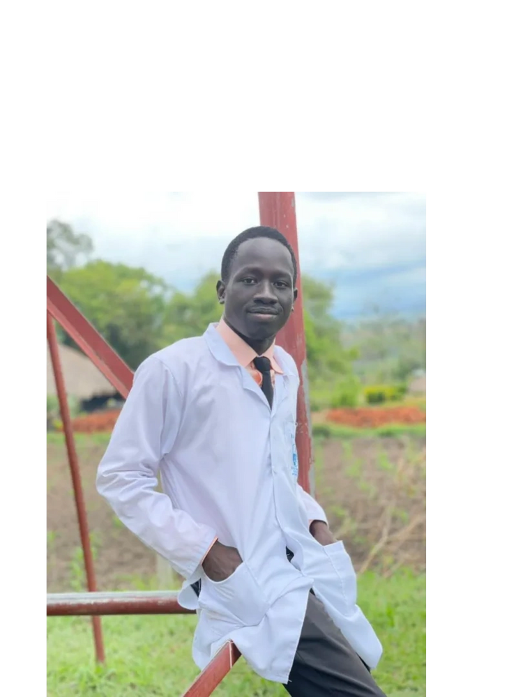 Scholarship recipient, Peter, medical student