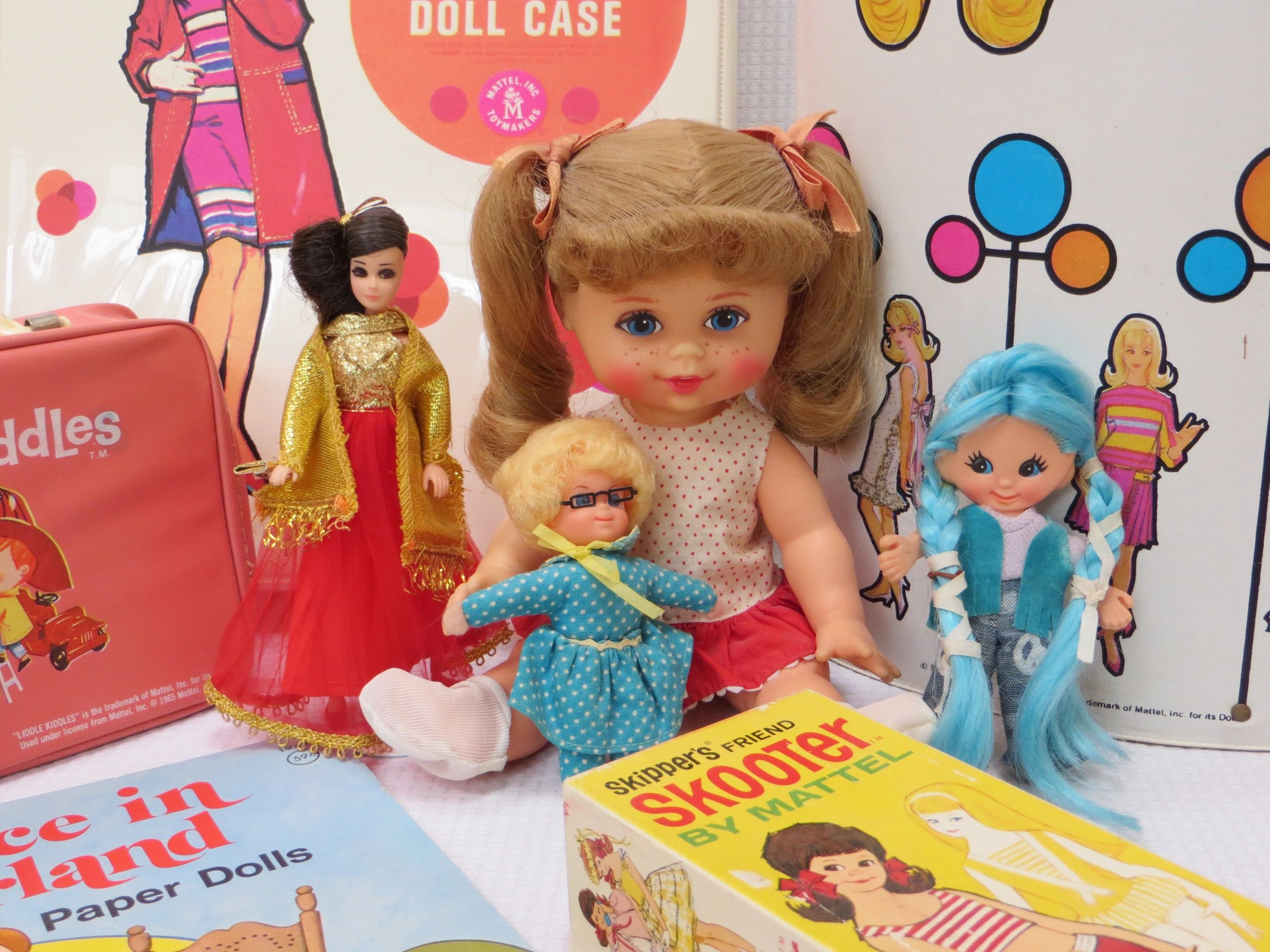 mattel dolls from the 60's