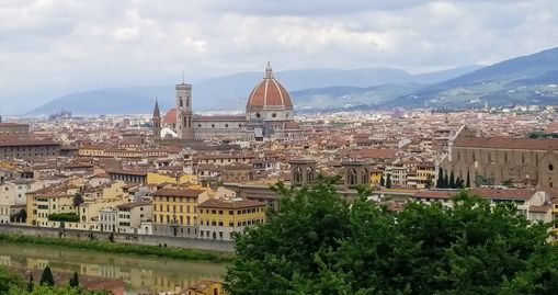 Florence view from Piazzale Michelangelo