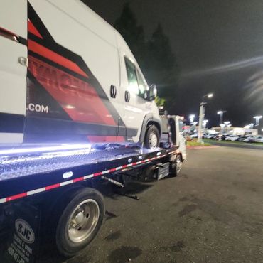 Towing a Promaster van