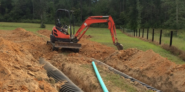 Septic Drain Field and Excavation