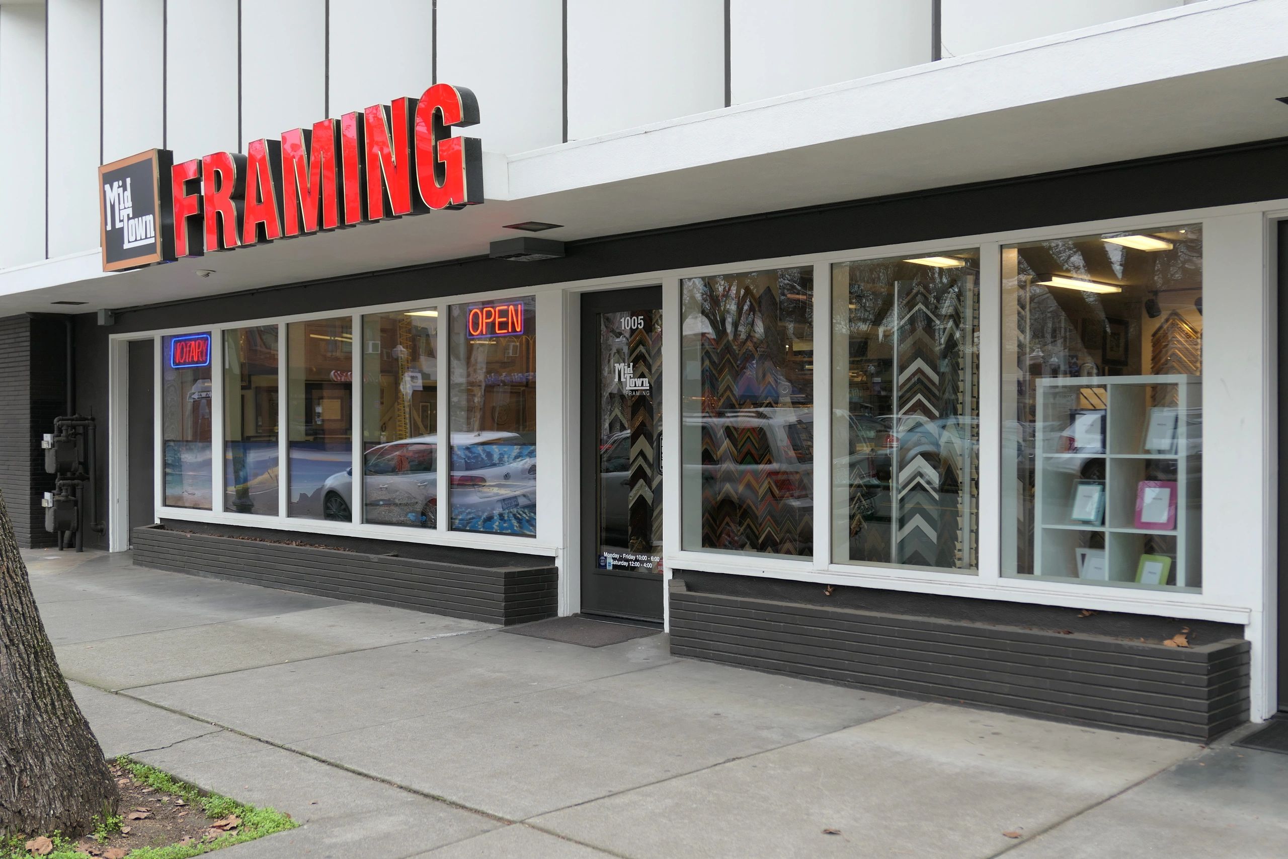 Midtown Framing Custom Picture Framing, Notary
