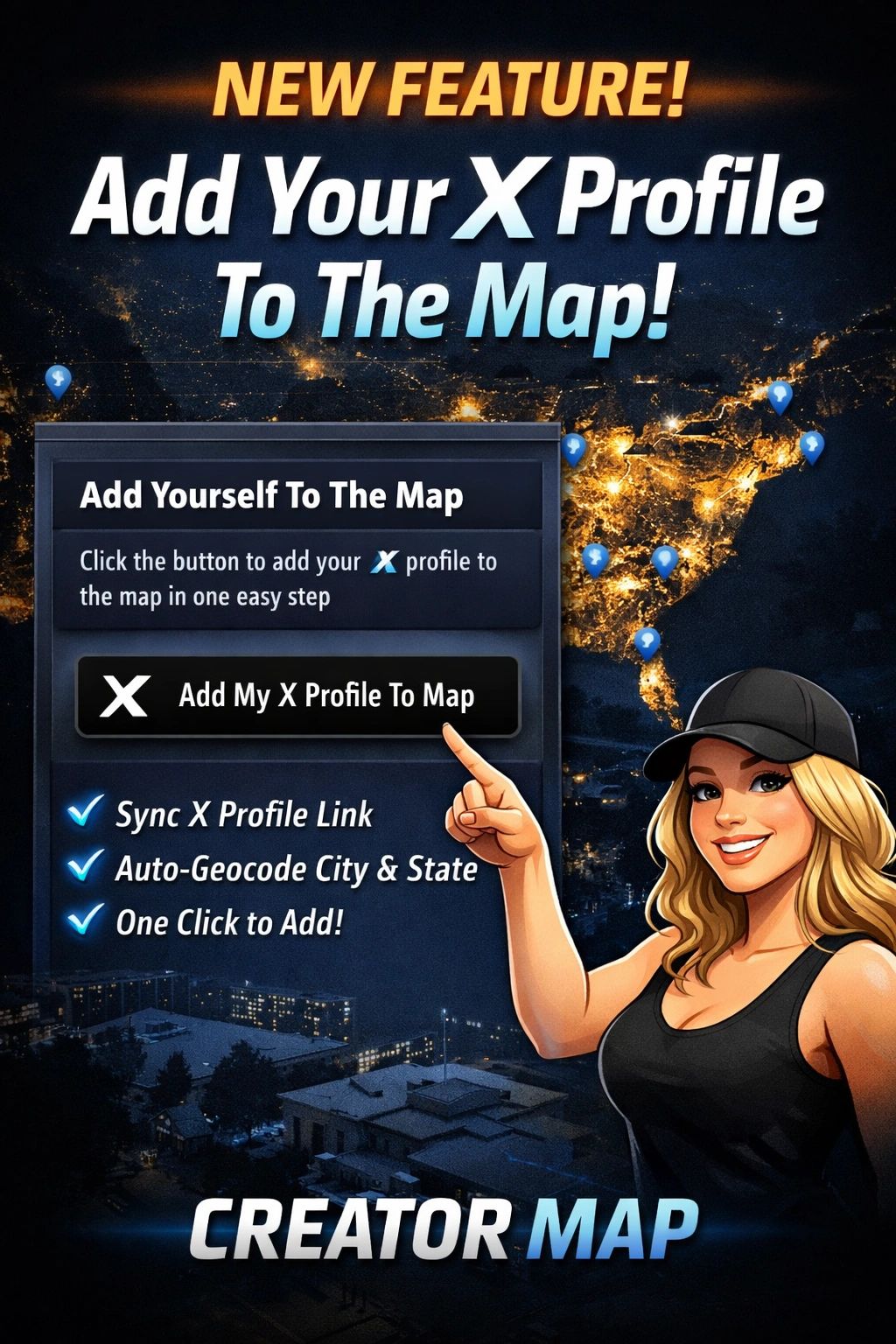 Looking for Onlyfans Collabs? Add you X account to the Map visit ofcollabmap.com