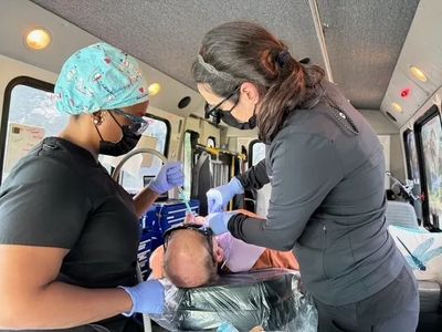 INSIDE OUR DENTAL BUS