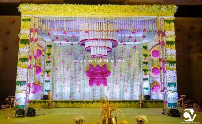 Engagement Decoration by DecorbyKrishna