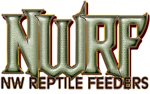 Basic nwrf logo nwrf on top nw reptile feeders on bottom