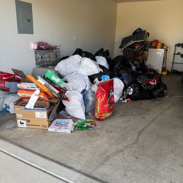Garage clear out and garbage removal