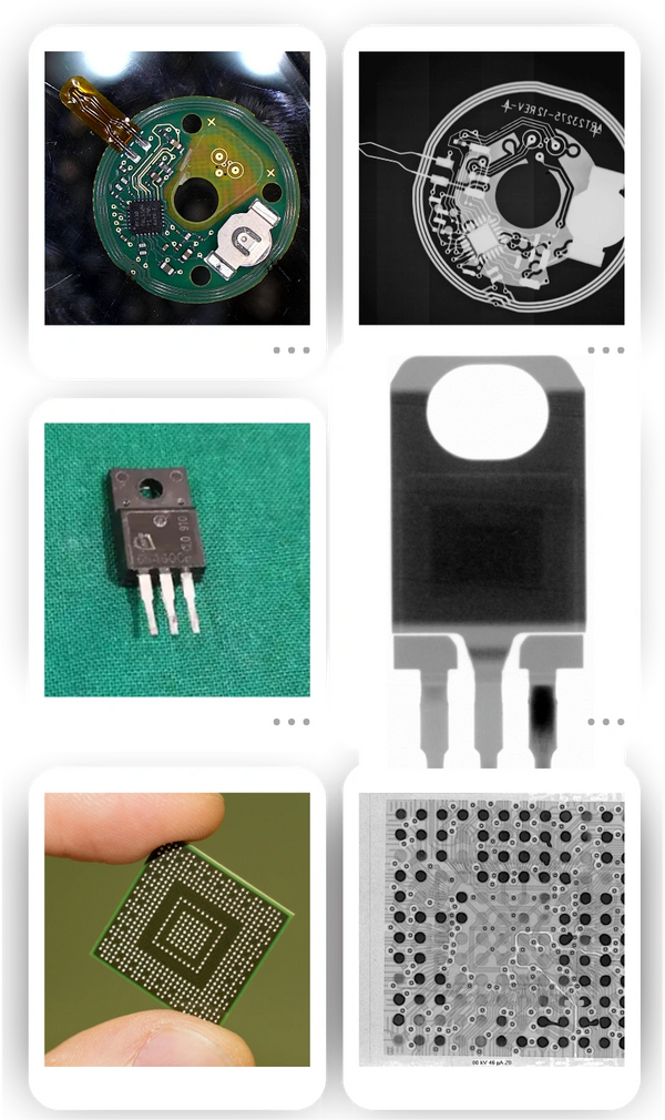 PCBA 3D X-ray inspection lab services Nanowatts