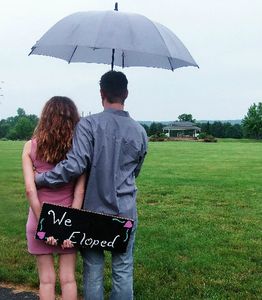 Rainy Elopement in PA, Elope in PA, How to Elope in PA, Where to elope in PA