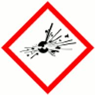 Explosive Hazard Sign