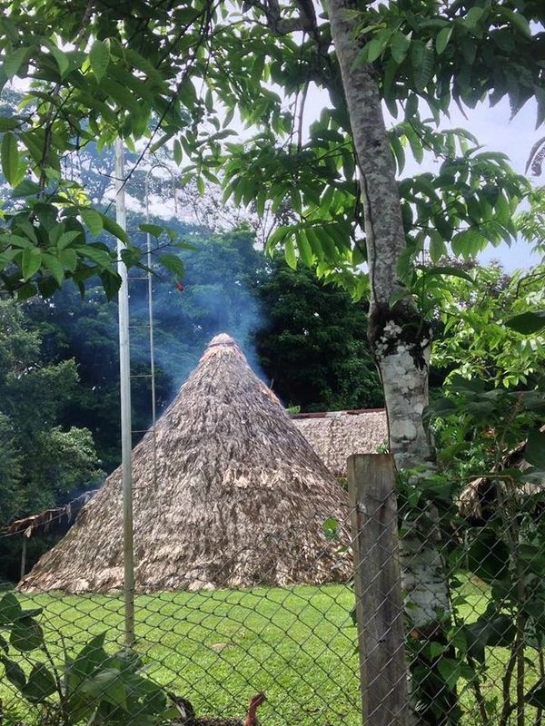 Costa Rica Talamanca, templo