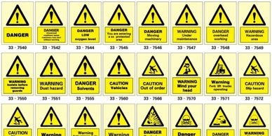 hazard signs