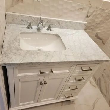 Kitchen & bathroom renovation services by AQ Construction, in the Bronx and Nassau County.