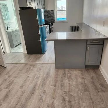 Kitchen & bathroom renovation services by AQ Construction, in the Bronx and Nassau County.