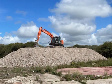 Nuttall Contracts job digger