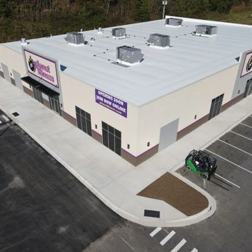 planet fitness Wilkesboro, NC - 18000 sq. ft. - this was a design build project completed in 5 month