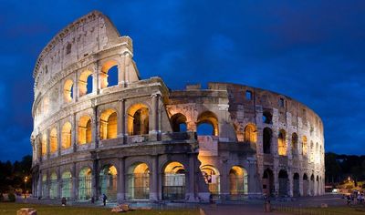 The Colosseum in Rome, Italy illustrates the long history of cement. Basic facts about cement. 
