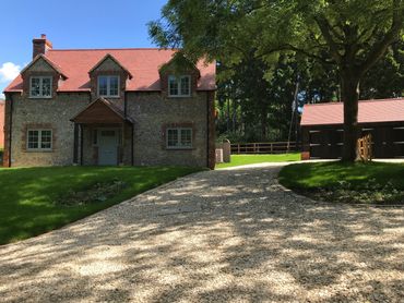 Great Hampden village house