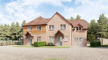 CGI images of Great Hampden housing development