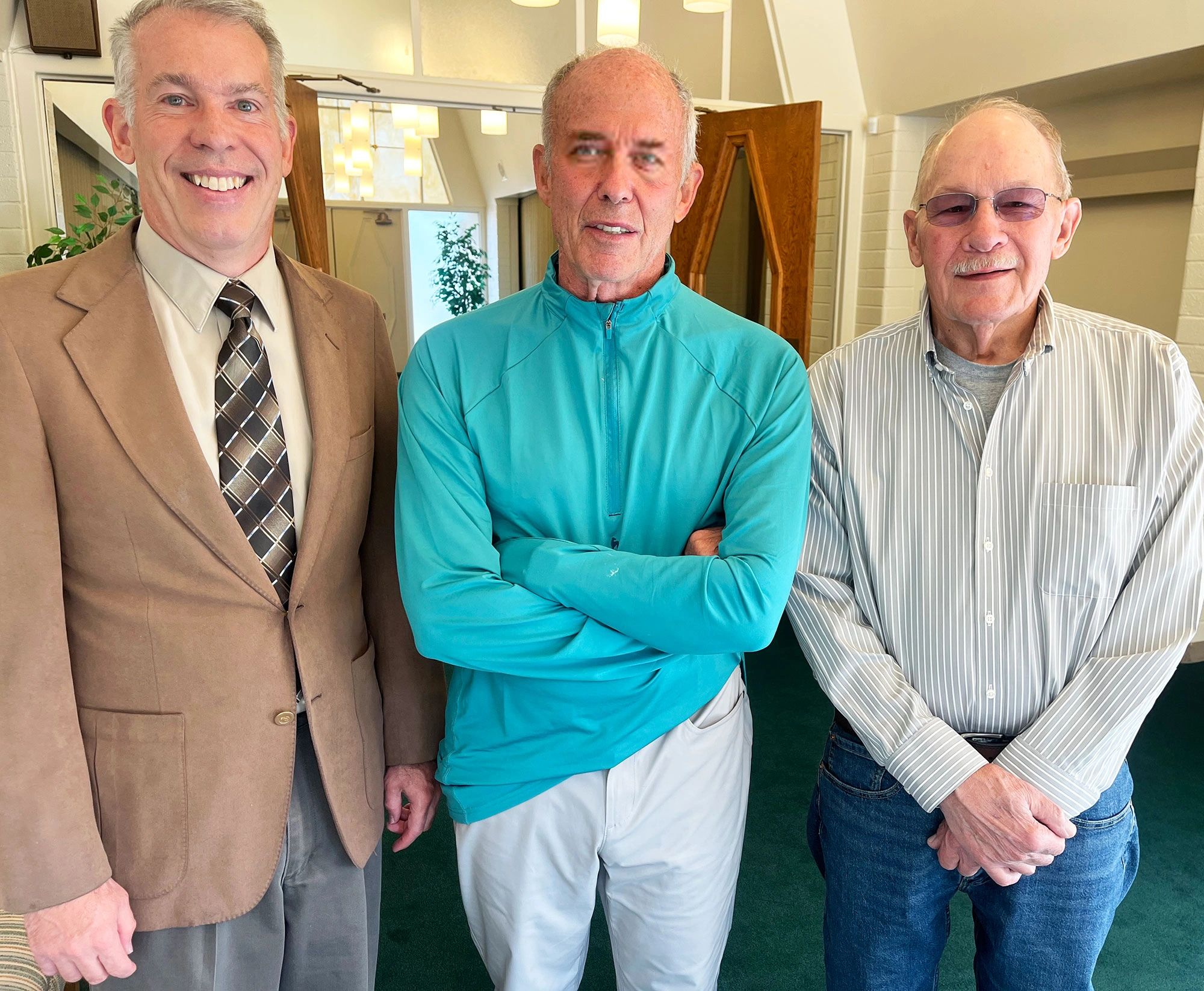 Church members welcome you!