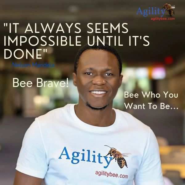 Agility Bee, Bee Brave. agilitybee.com