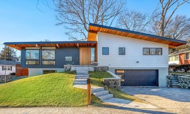 Exterior single family home remodel in Medford, MA