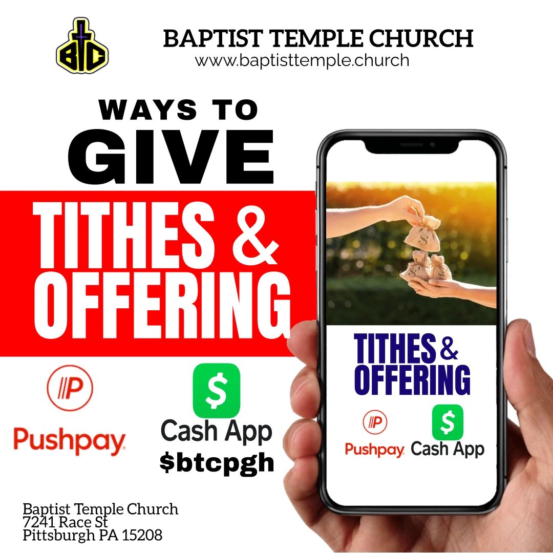 It is blessing to give and to be able to give to the cause of Christ.