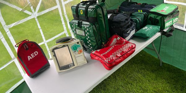 Medical Equipment set for for event cover