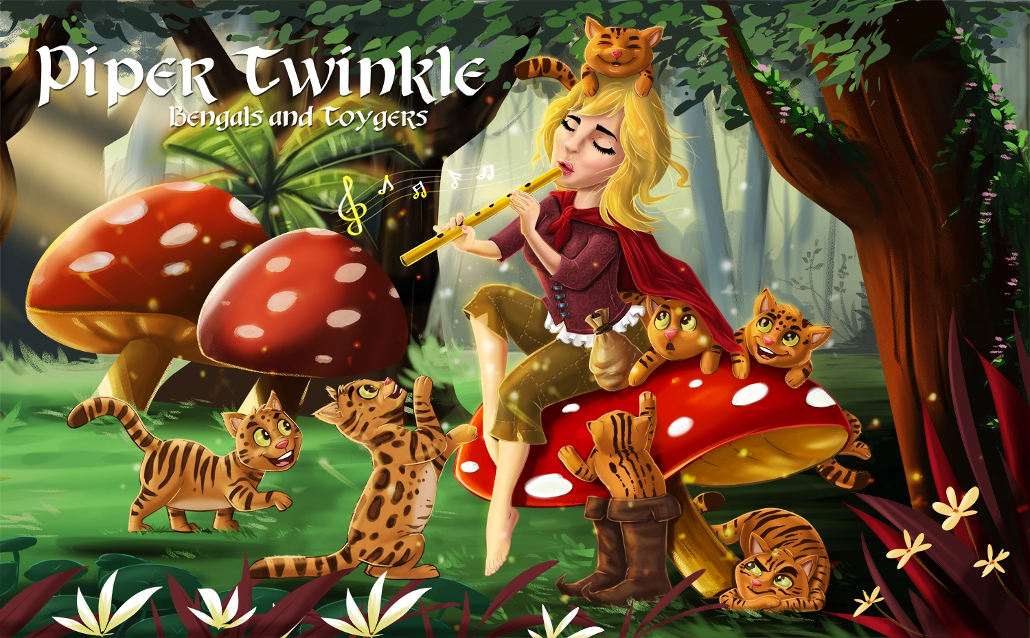 Pipertwinkle Bengals and Toygers, Registered with the New Zealand Cat Fancy and TICA.  