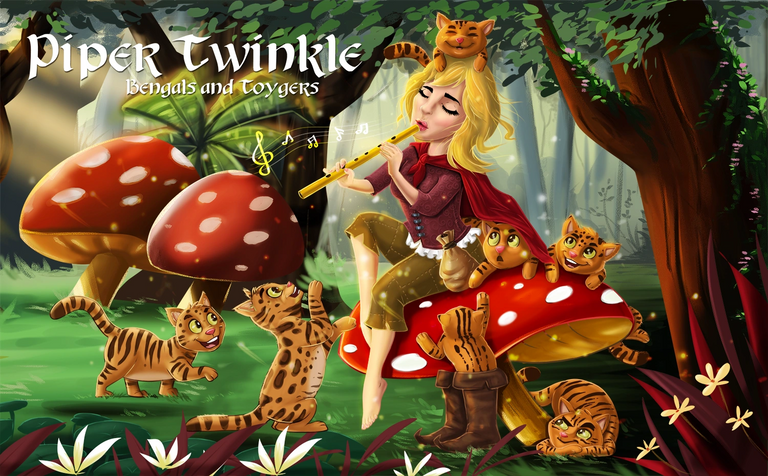Pipertwinkle Bengals and Toygers, Registered with the New Zealand Cat Fancy and TICA.