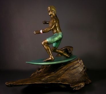 Surfing Sculpture