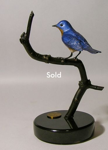 Bluebird Sculpture