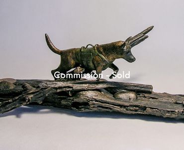 Police Dog Sculpture