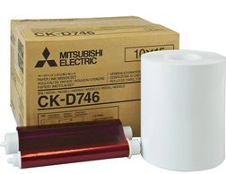Mitsubishi CK-D746 papel y tinta para impresora