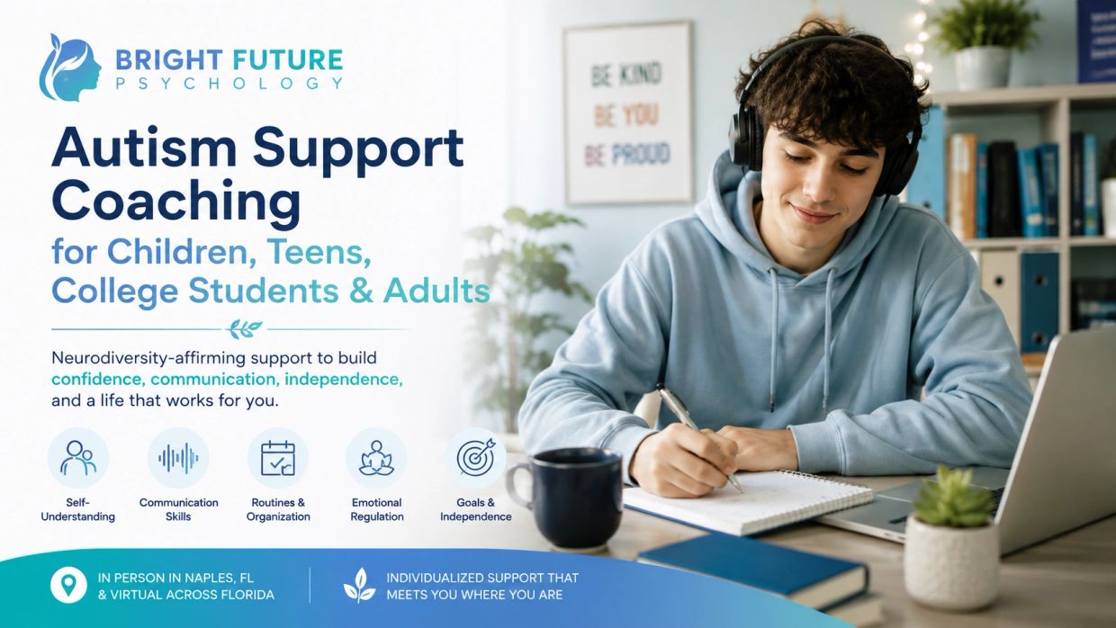 Image description / alt text:
Young adult completing planning and organizational work at a desk, rep