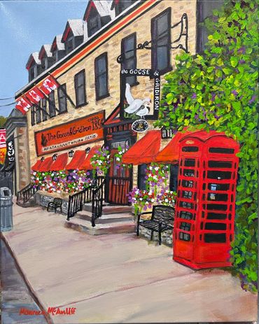 The Goose & Gridiron Merrickville
16x20 Acrylics
SOLD