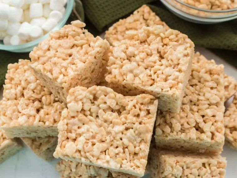 Carrés rice krispies un classique amélioré