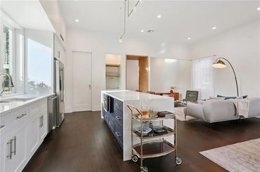 kitchen in a staged home