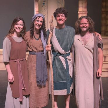 Prince of Egypt Hebrew principals - Miriam, Jochebed, Moses, and Aaron